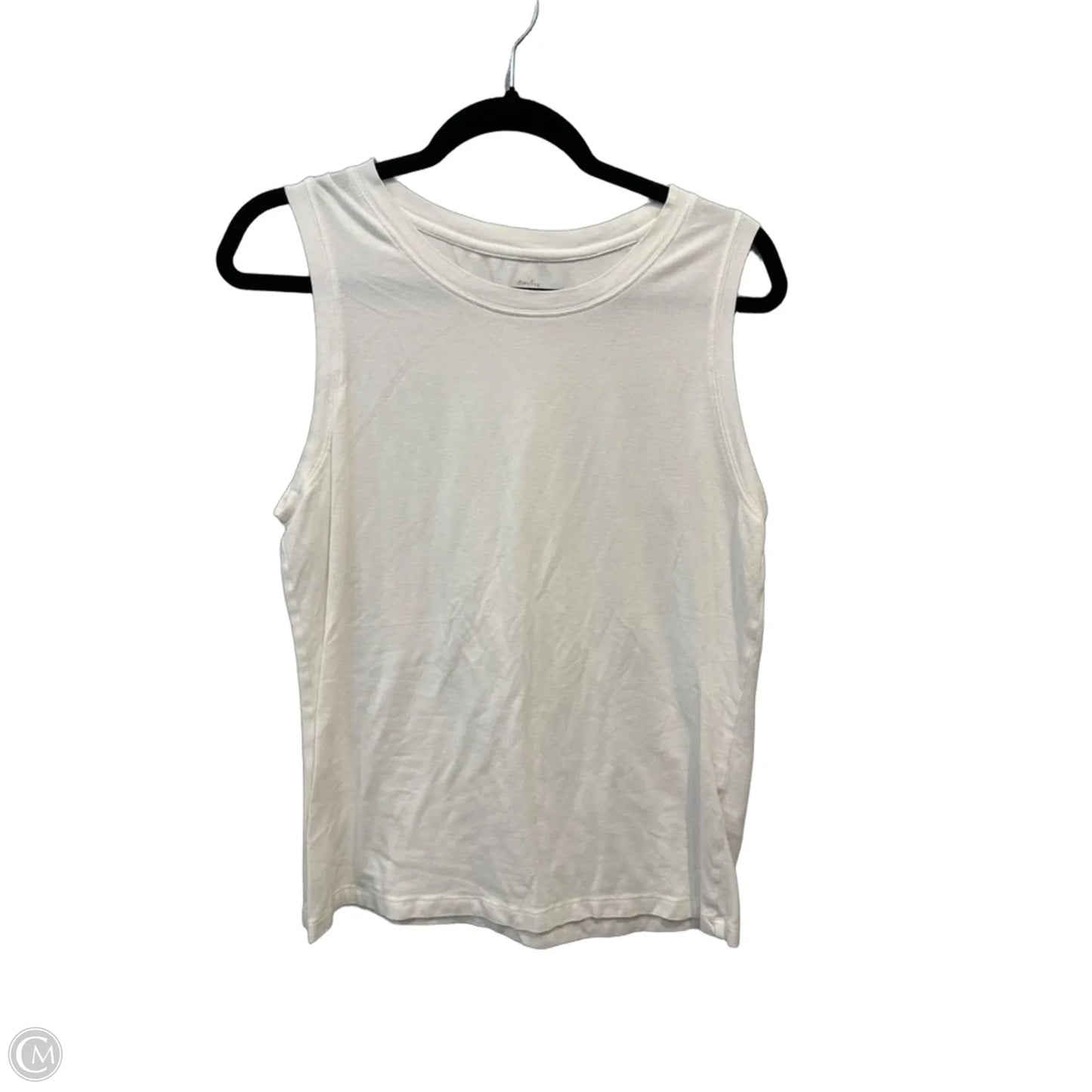 Top Sleeveless By Banana Republic In White, Size: M