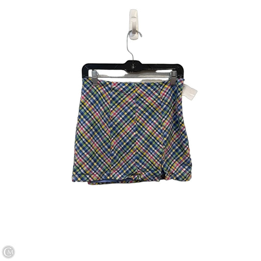 Skirt Mini & Short By Urban Outfitters In Plaid Pattern, Size: 8