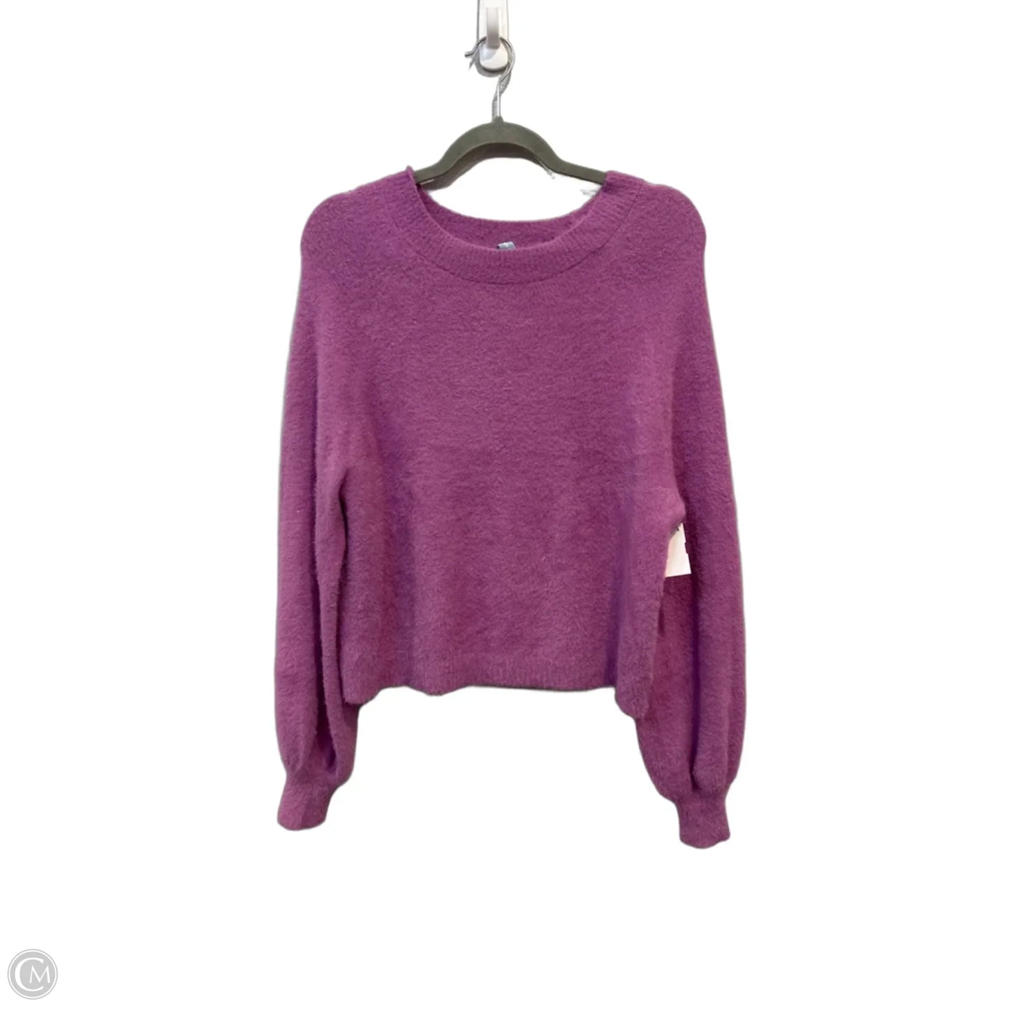 Sweater By Clothes Mentor In Purple, Size: M