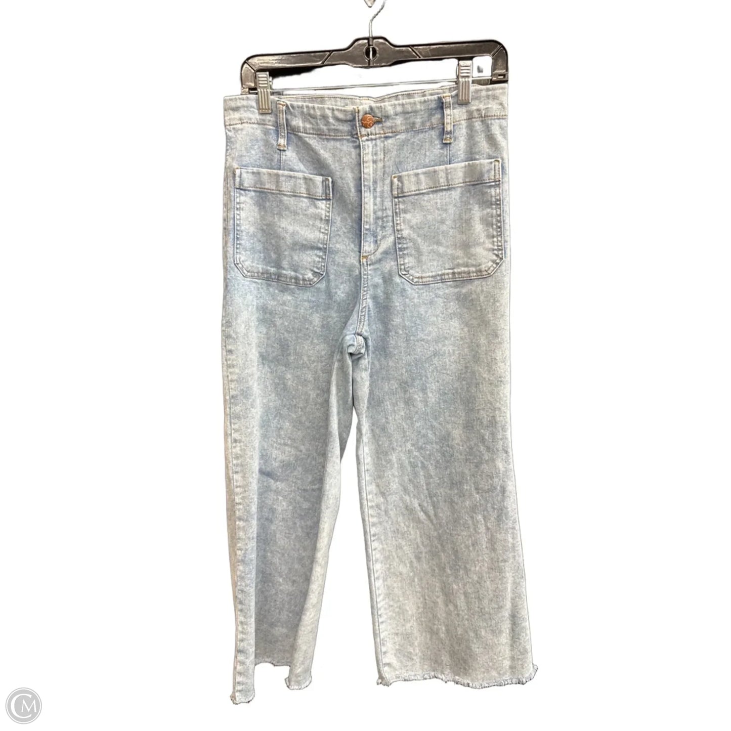 Jeans Wide Leg By Jessica Simpson In Blue Denim, Size: 10