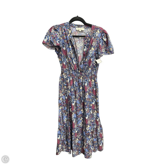 Dress Casual Maxi By Loft In Floral Print, Size: S