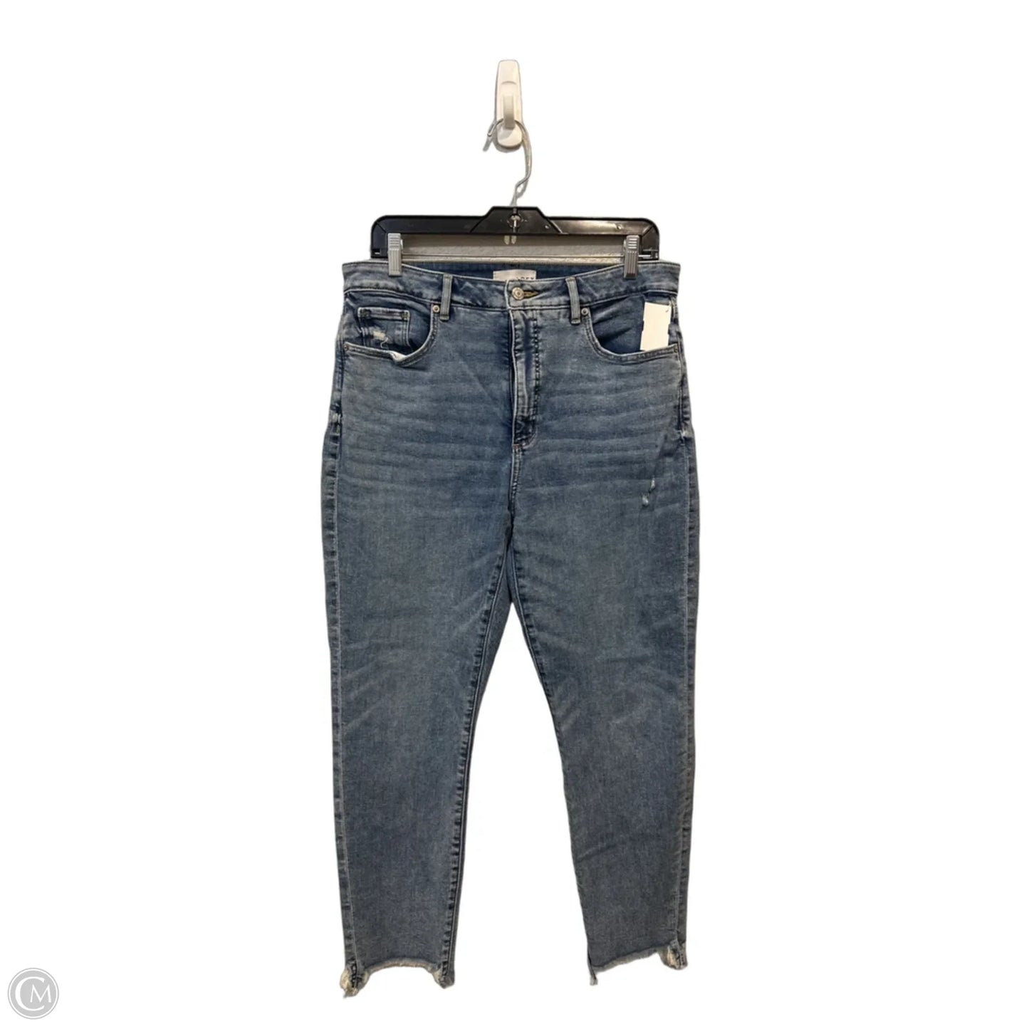 Jeans Wide Leg By Loft In Blue Denim, Size: 12