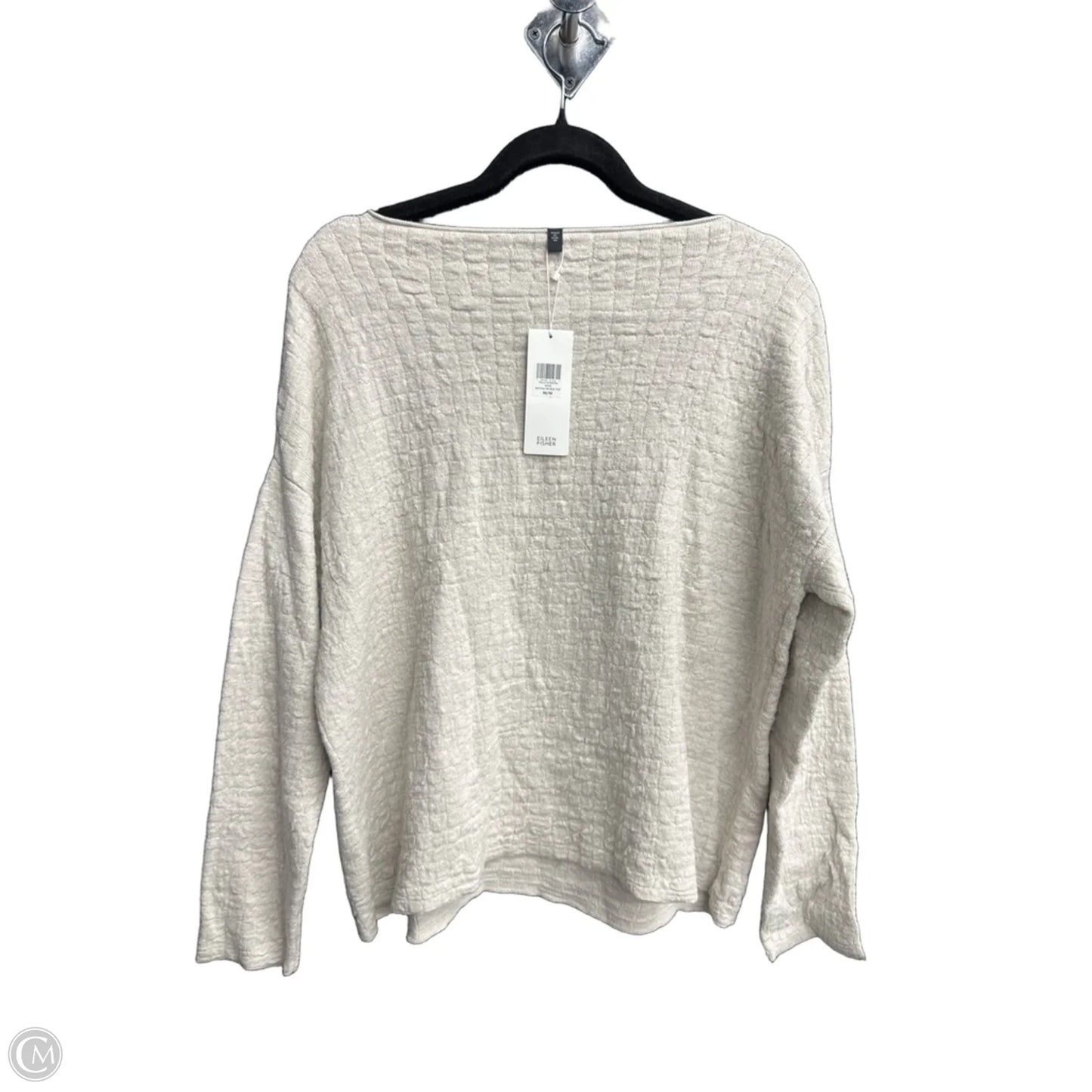Sweater By Eileen Fisher In Ivory, Size: M
