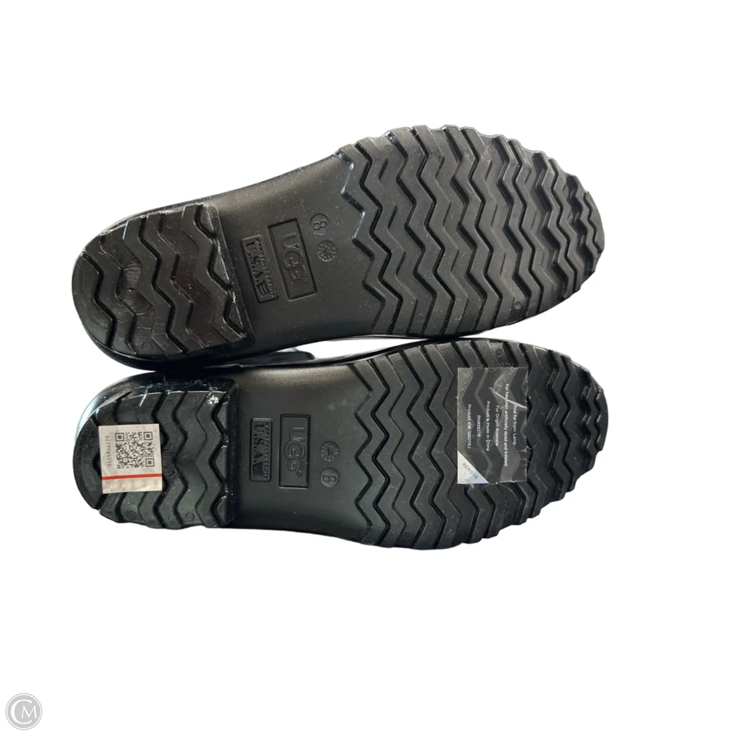 Boots Designer By Ugg In Black, Size: 8