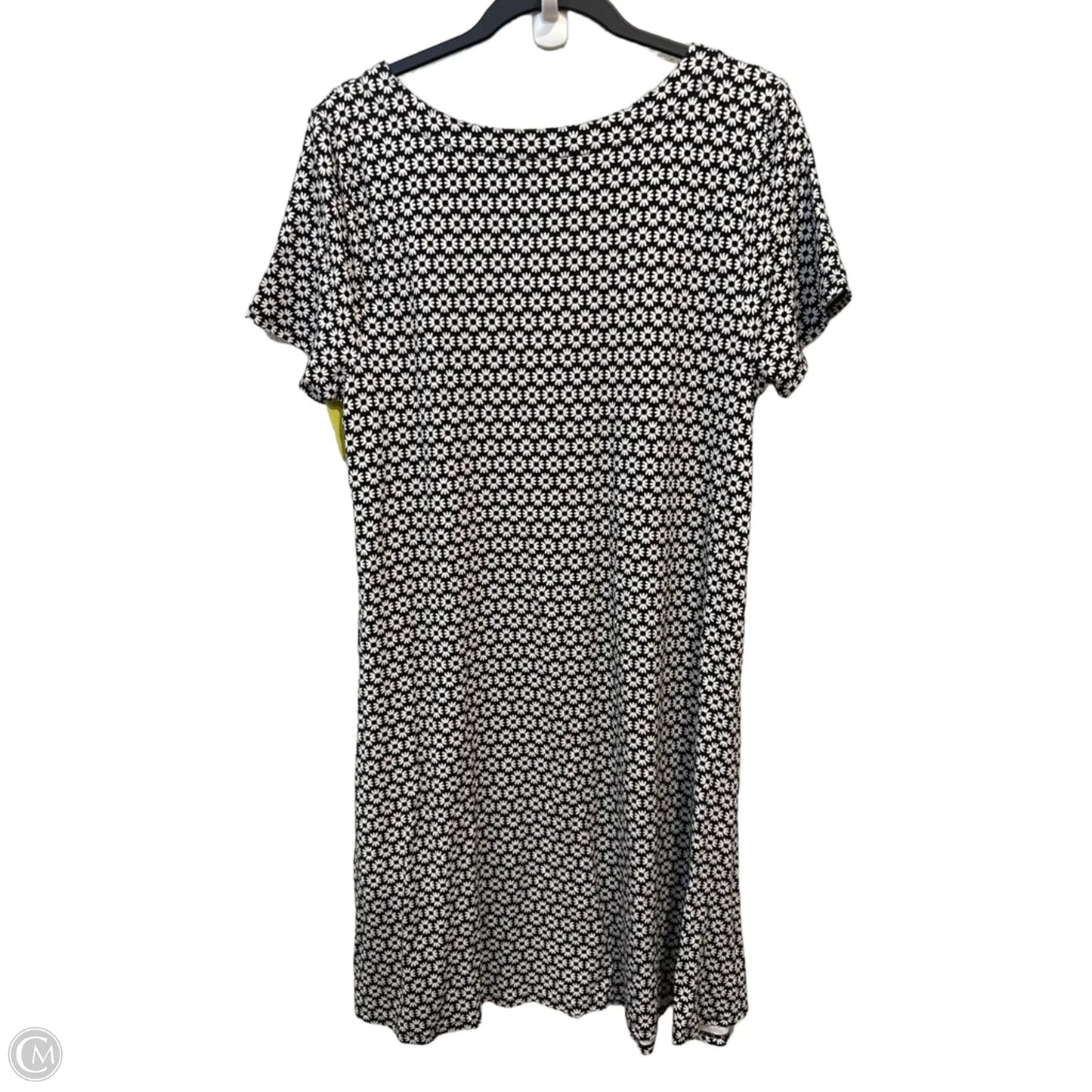 Dress Casual Midi By Talbots In Floral Print, Size: L