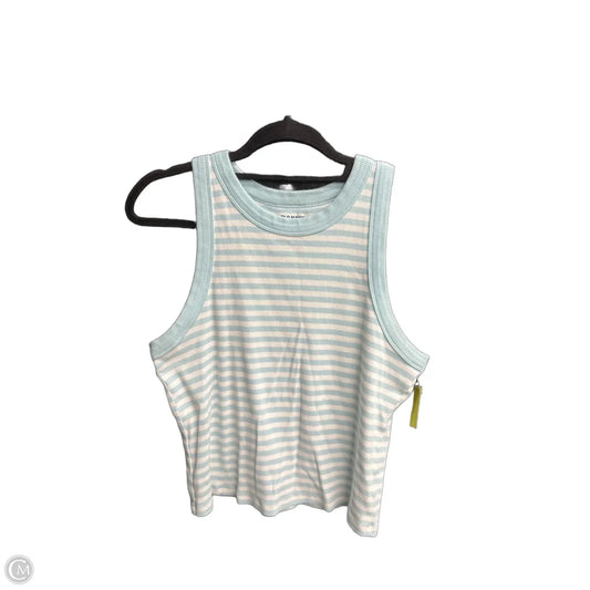 Top Sleeveless By Old Navy In Striped Pattern, Size: Xl