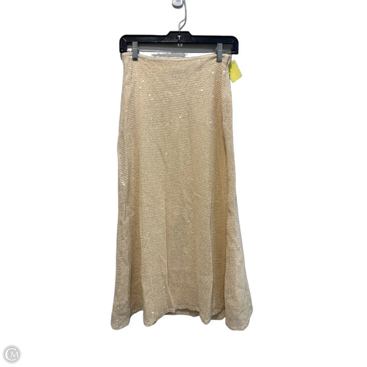 Skirt Maxi By Simply Vera In Tan, Size: 2