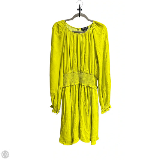 Dress Designer By Kate Spade In Yellow, Size: Xl