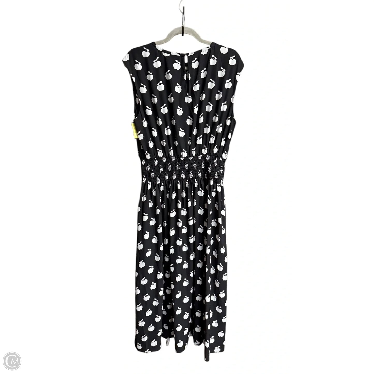 Dress Designer By Kate Spade In Black & White, Size: Xl