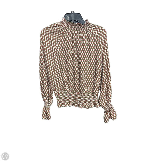 Top Long Sleeve By Worthington In Multi-colored, Size: S