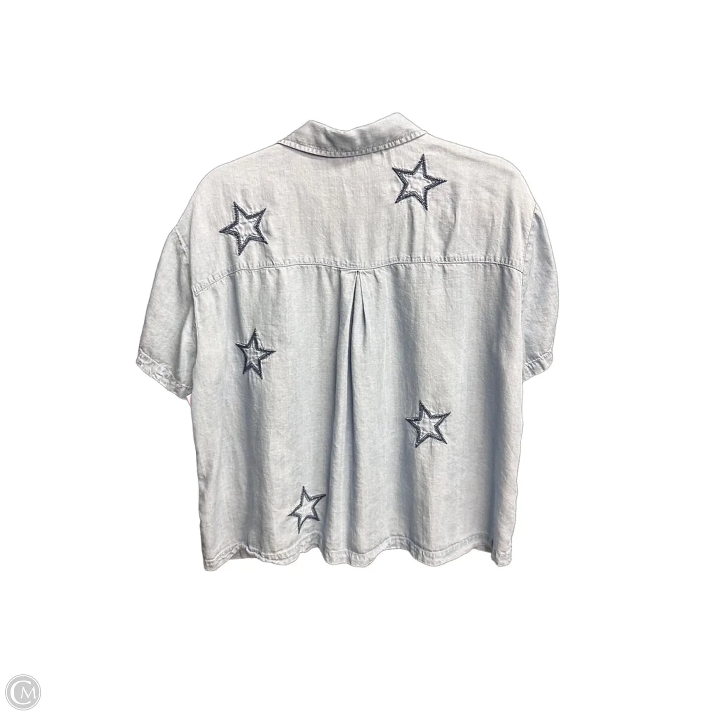 Top Short Sleeve By Jane And Delancey In Blue, Size: 0