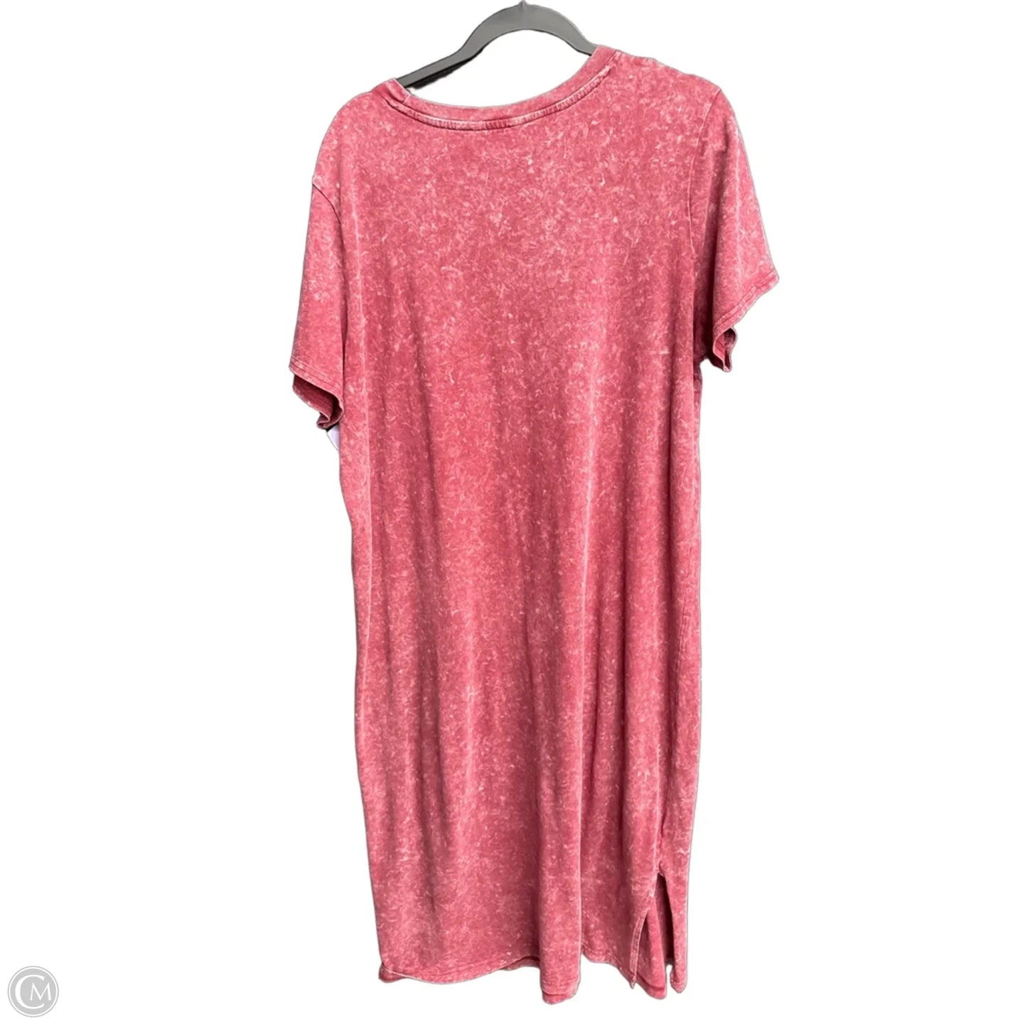 Dress Casual Maxi By Time And Tru In Maroon, Size: Xl