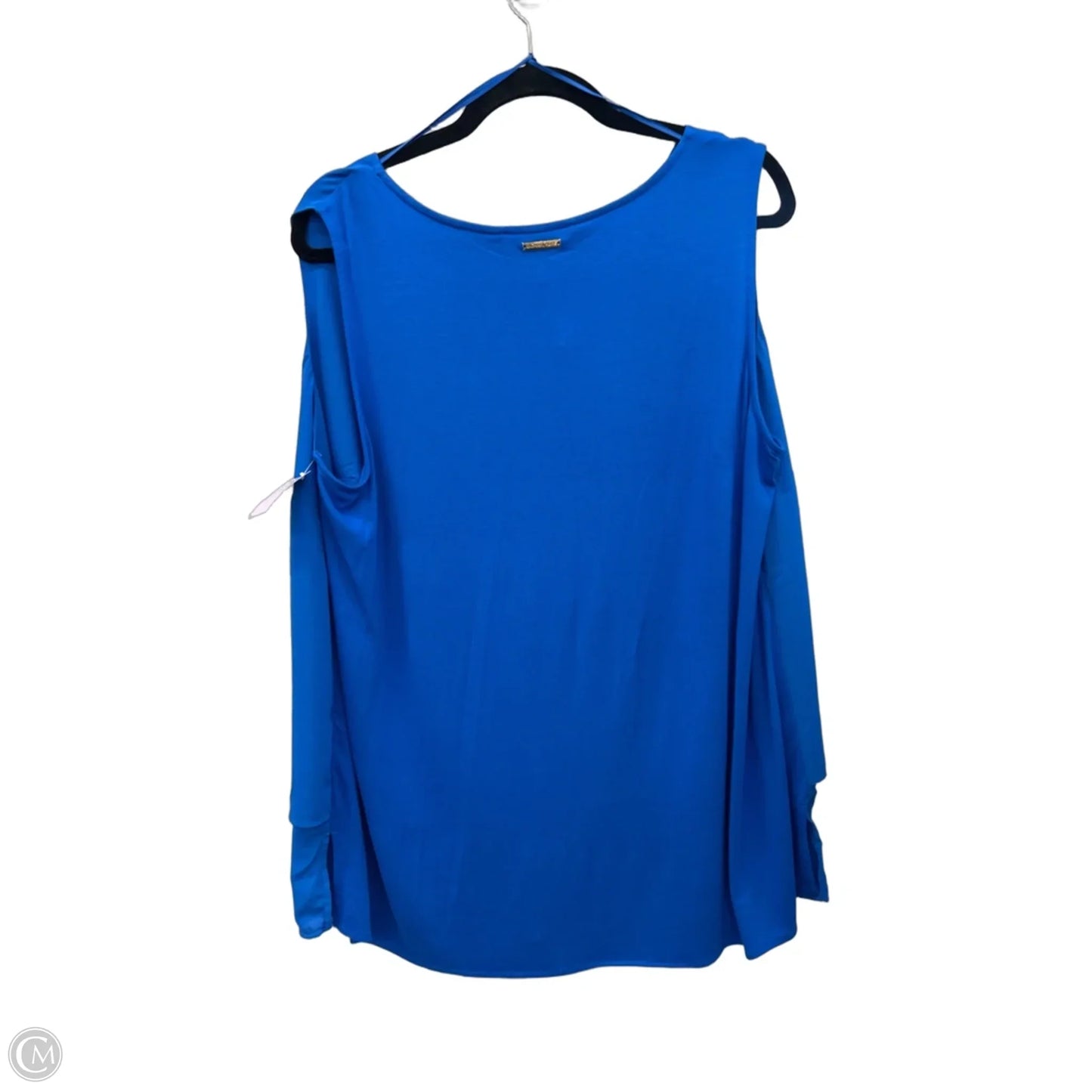 Top Sleeveless By Michael By Michael Kors In Blue, Size: Xl