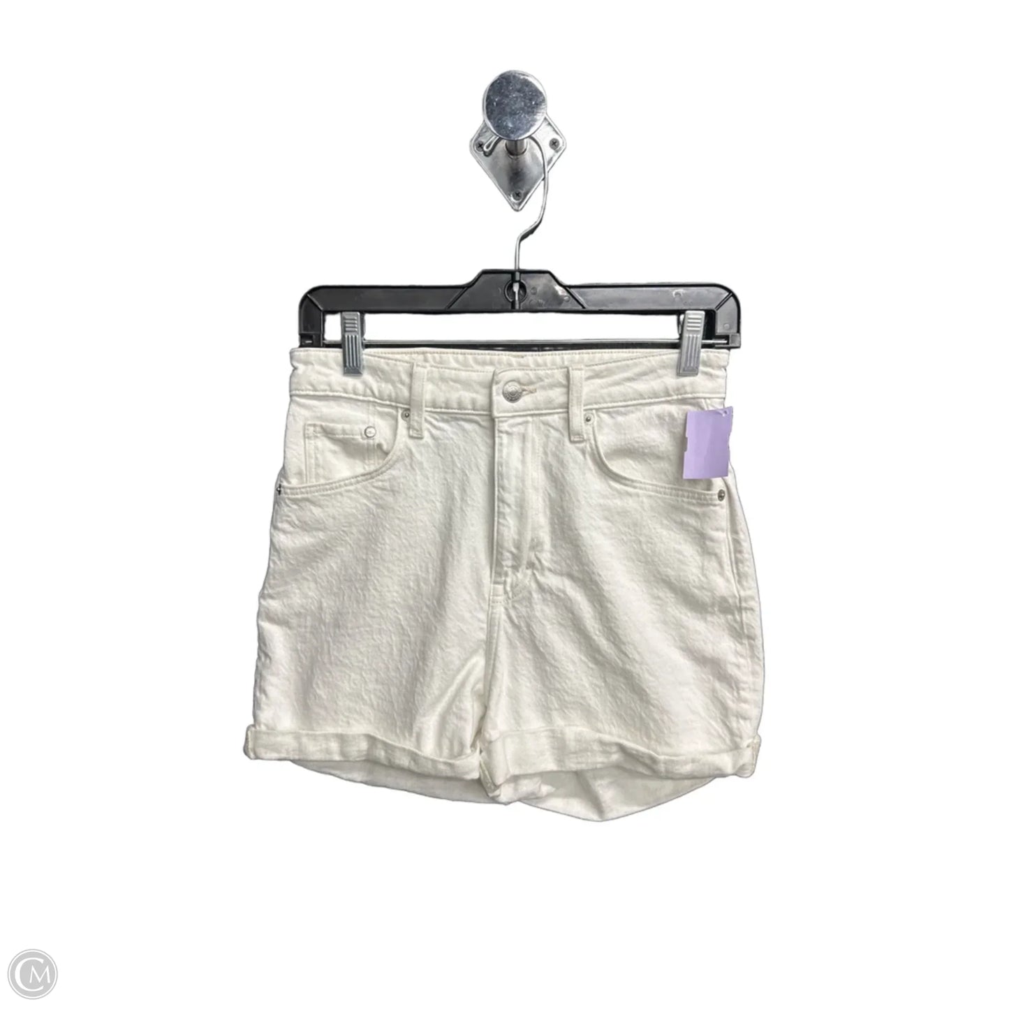 Shorts By H&m In White Denim, Size: 4