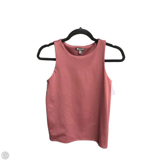 Top Sleeveless By Versona In Maroon, Size: S