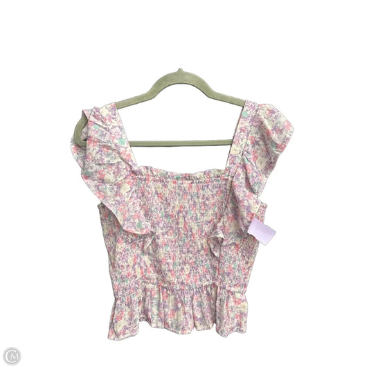 Top Sleeveless By Mine In Purple, Size: M