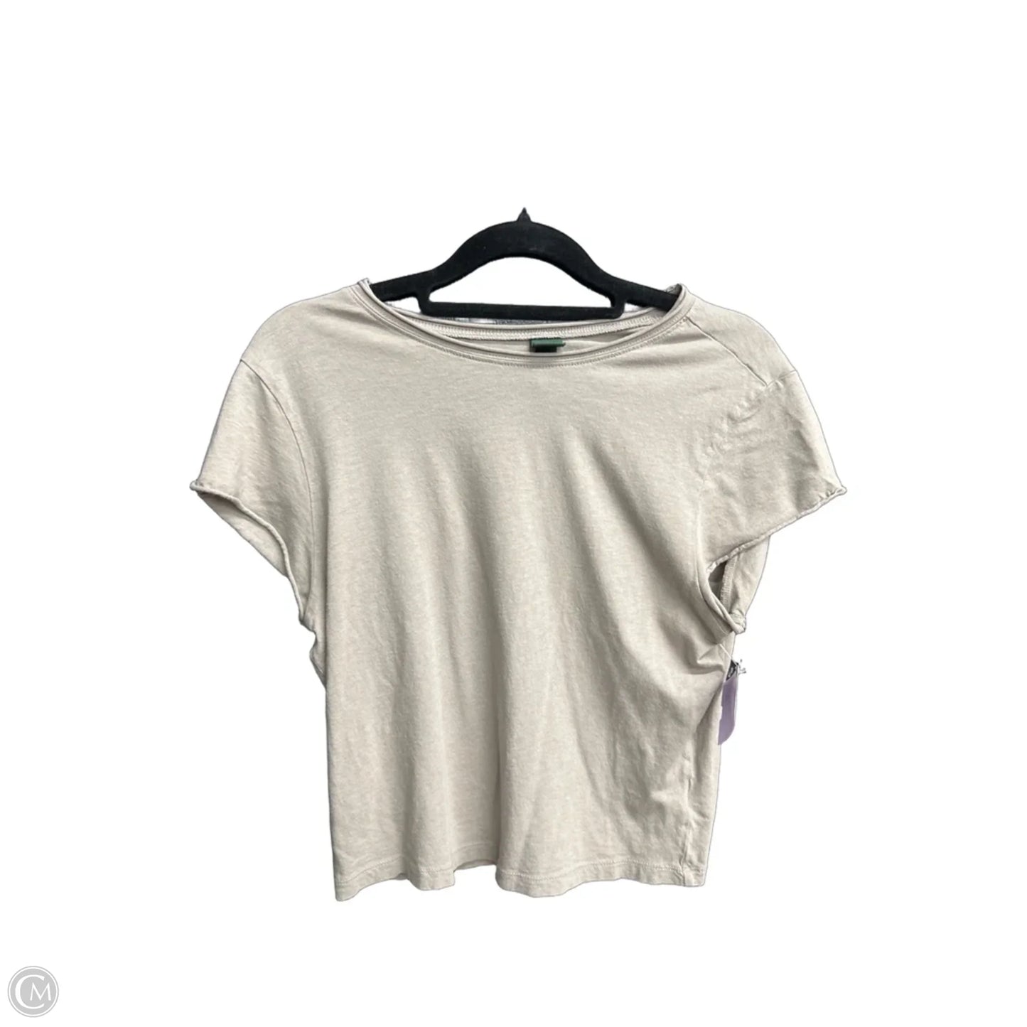 Top Short Sleeve By Wild Fable In Grey, Size: L