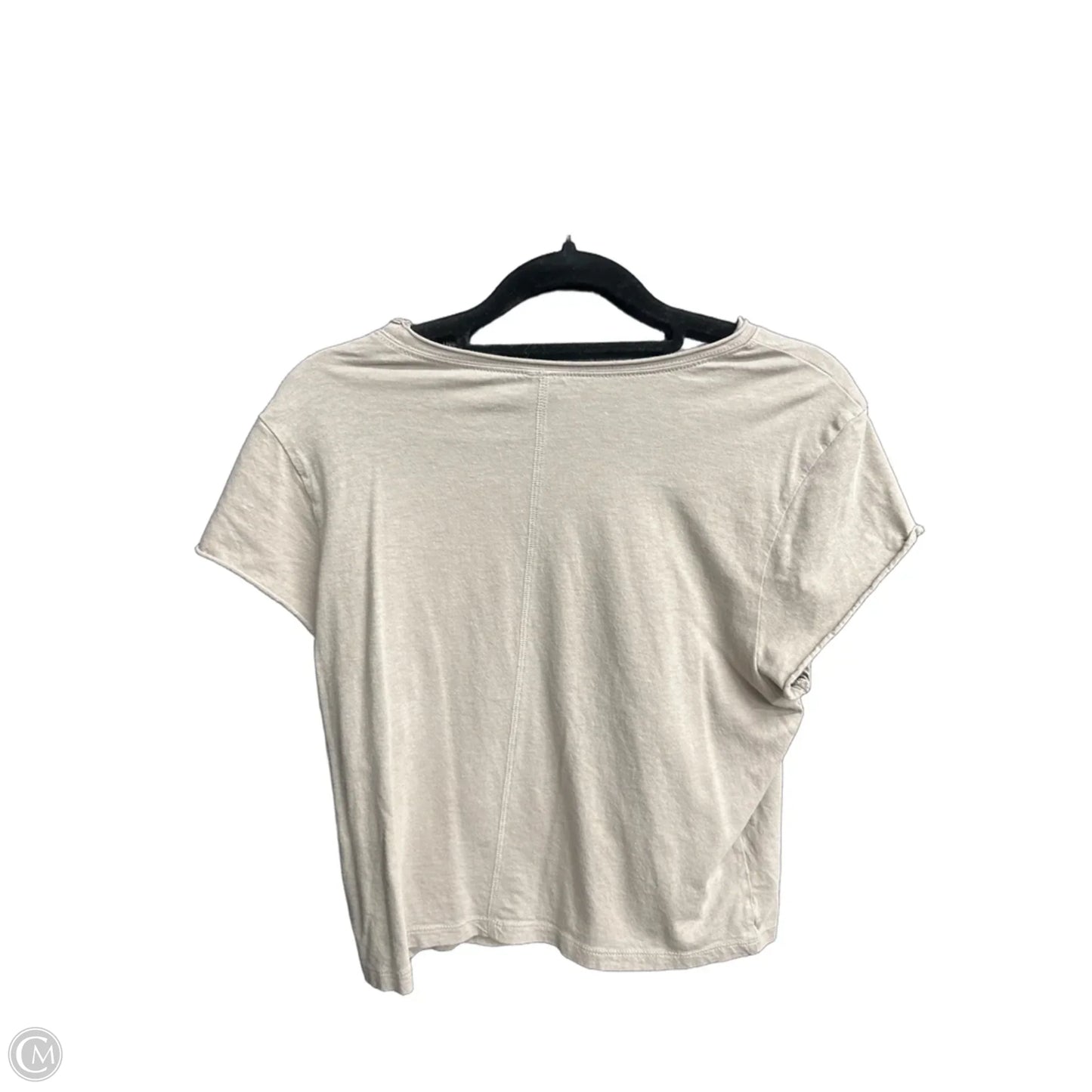 Top Short Sleeve By Wild Fable In Grey, Size: L