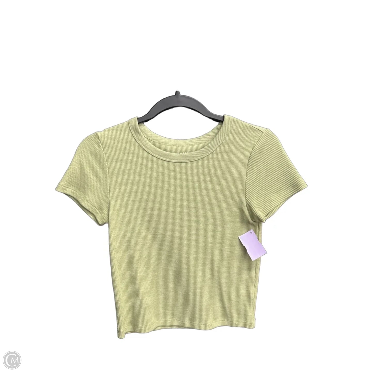 Top Short Sleeve By American Eagle In Green, Size: M
