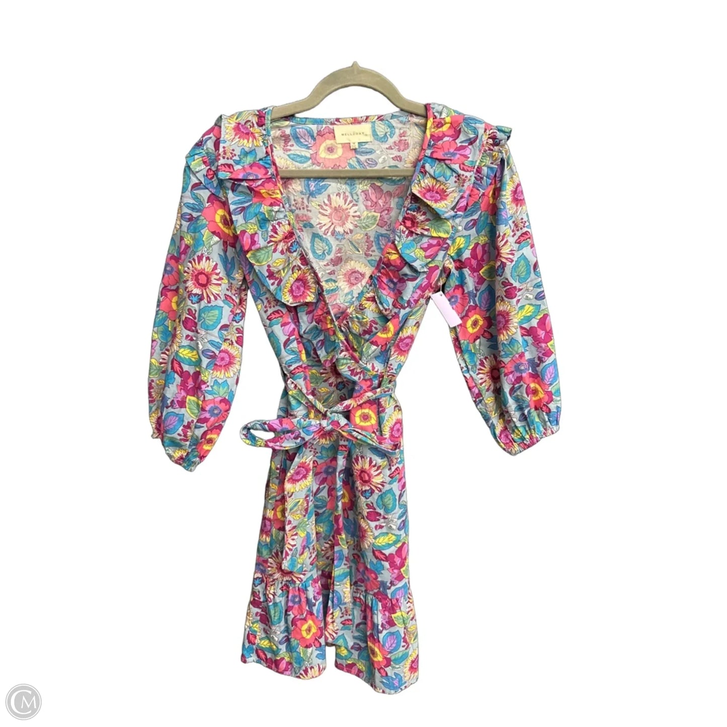 Dress Casual Midi By Melloday In Floral Print, Size: M