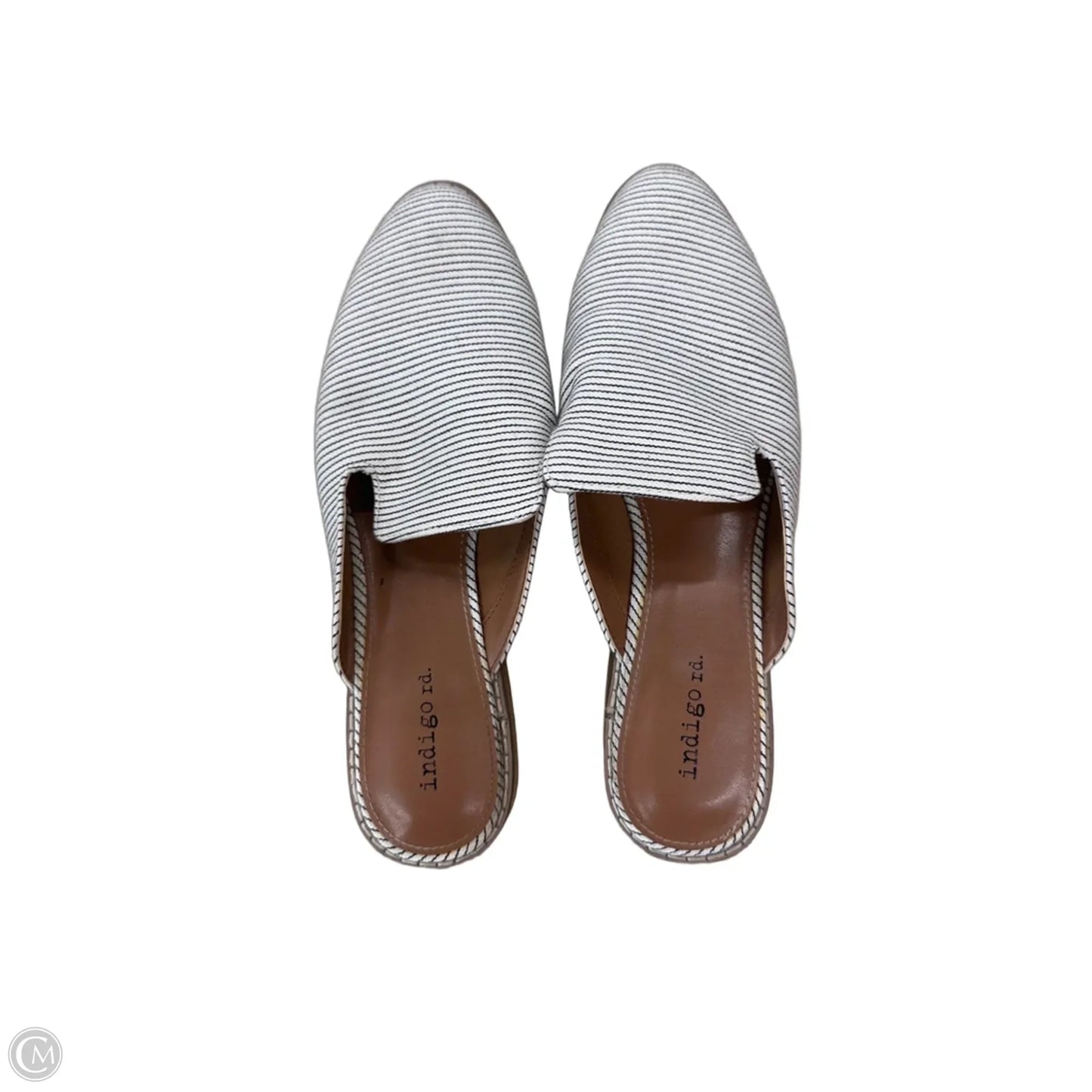 Shoes Flats By Indigo Rd In Striped Pattern, Size: 8