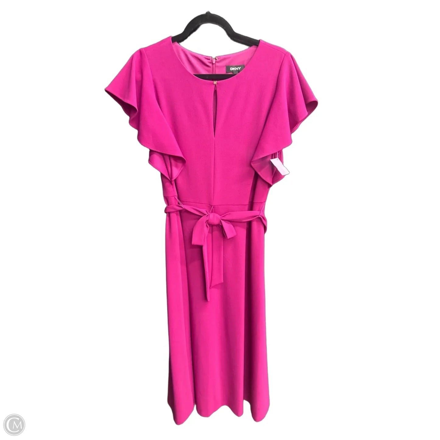 Dress Casual Maxi By Dkny In Pink, Size: 12