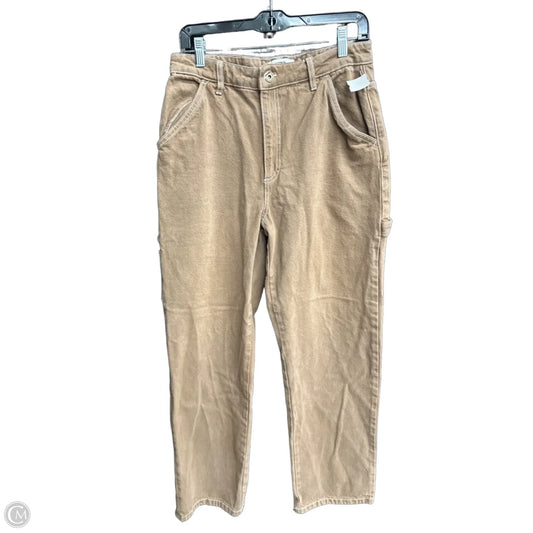 Jeans Wide Leg By Cotton On In Brown, Size: 8