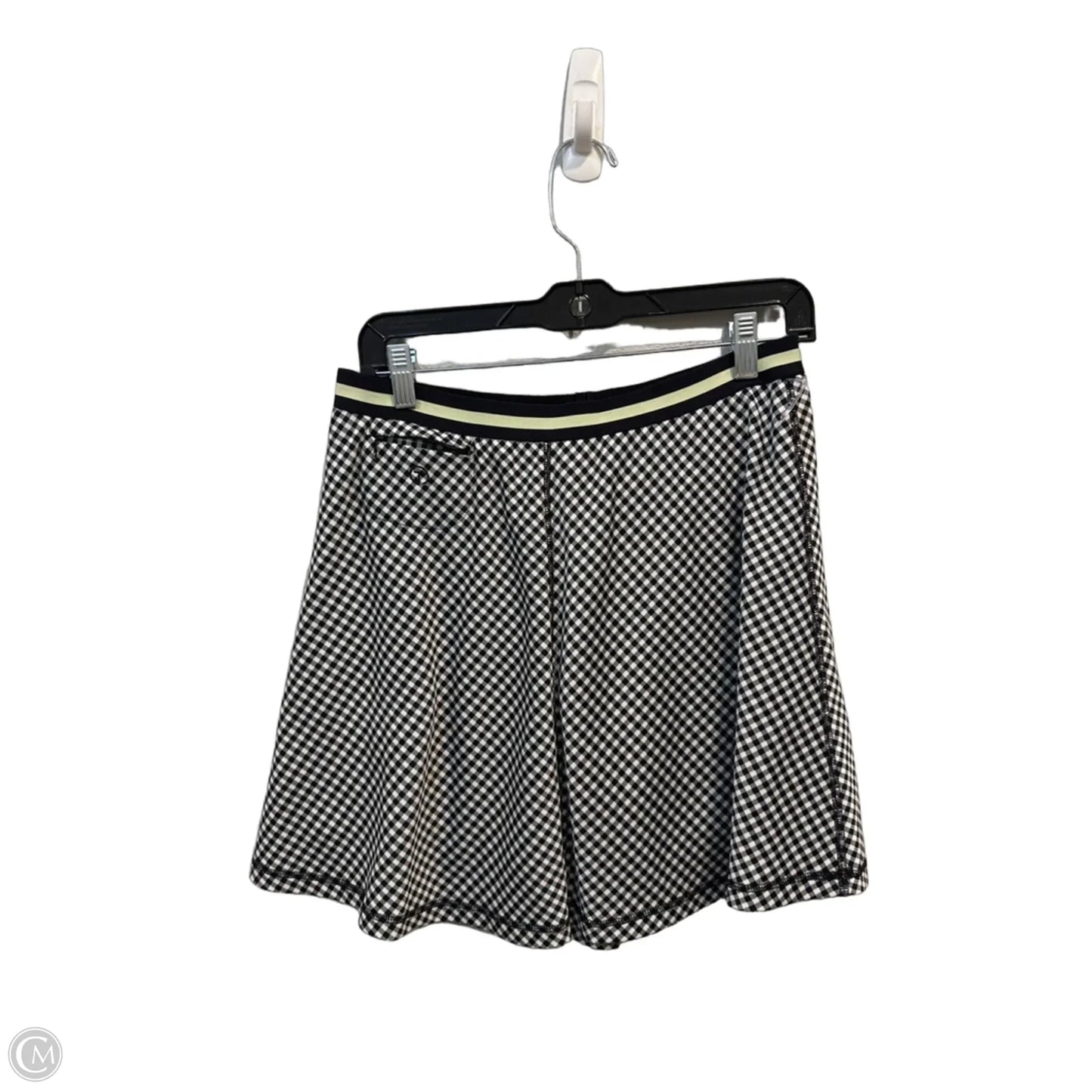 Skort By Talbots In Checkered Pattern, Size: 8