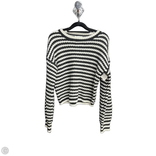 Sweater By Derek Heart In Black & White, Size: M