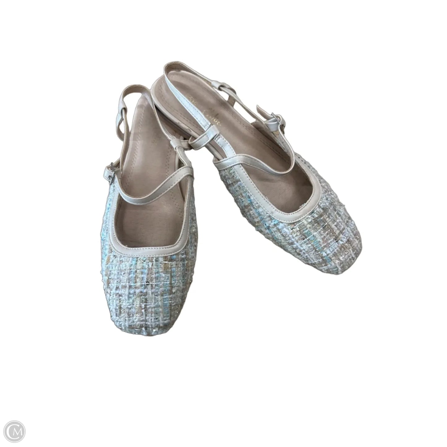 Shoes Flats By Clothes Mentor In Tan, Size: 9