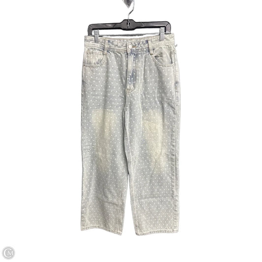 Jeans Wide Leg By Heyson In Polkadot Pattern, Size: 12