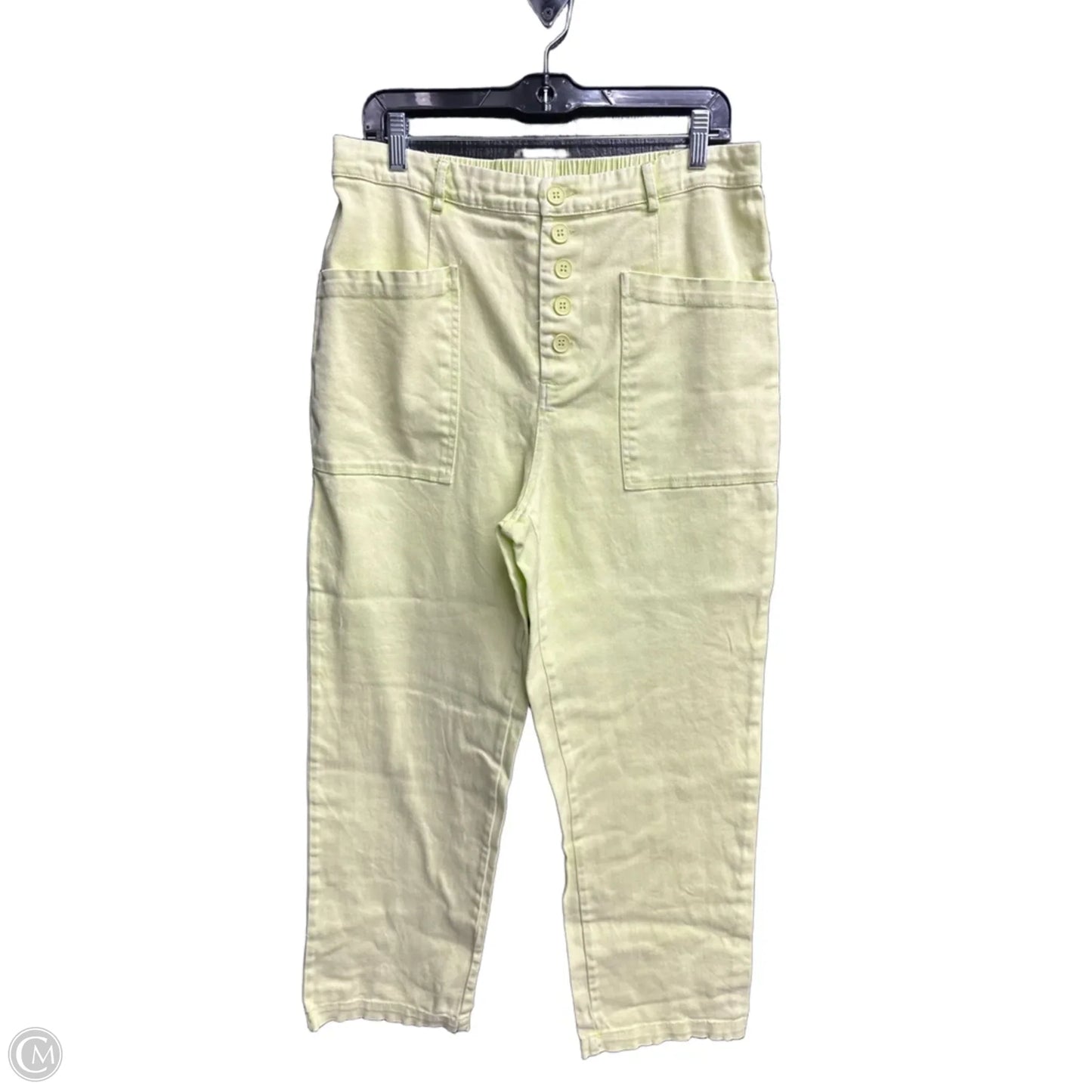 Jeans Straight By Skies Are Blue In Green, Size: 12