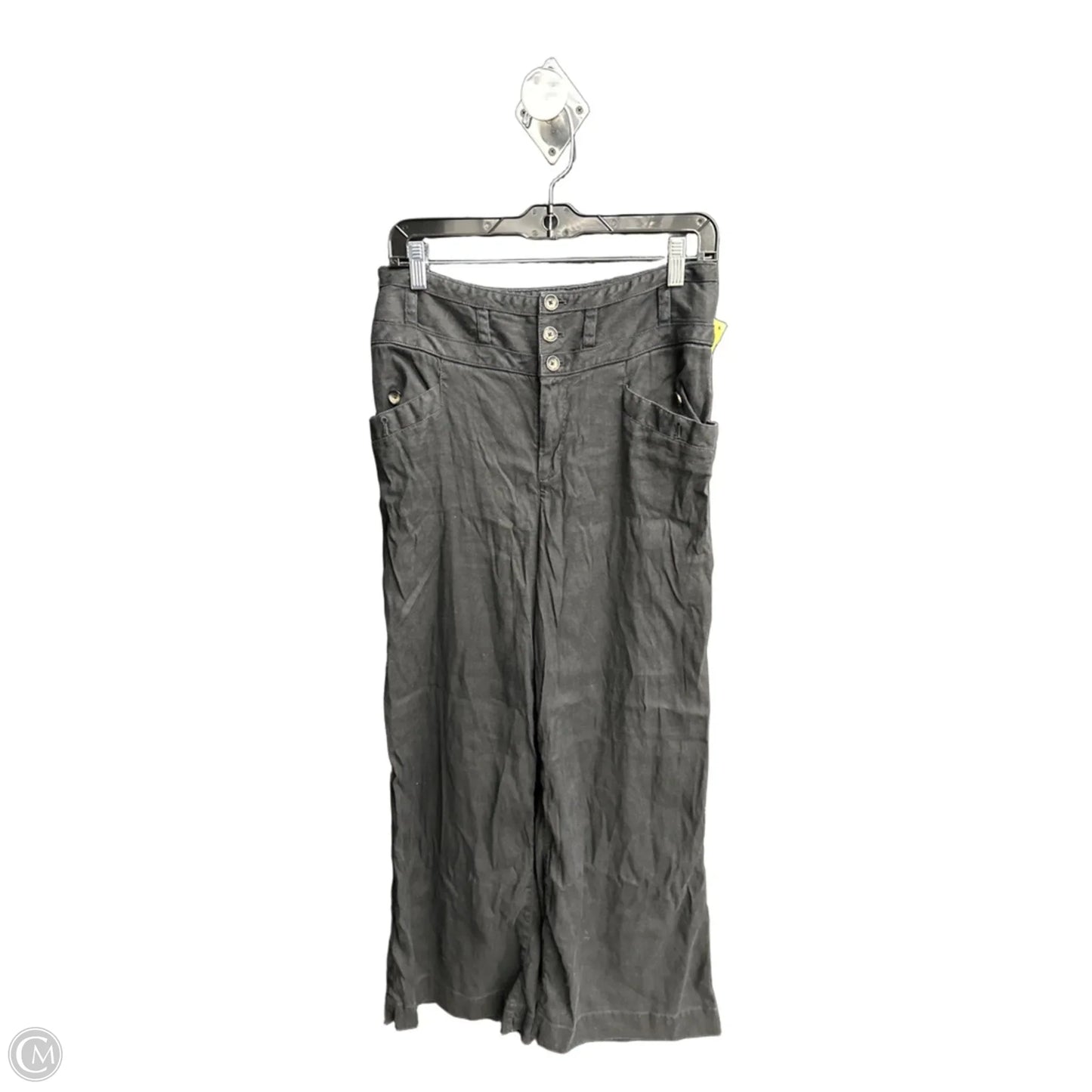 Jeans Wide Leg By Anthropologie In Black, Size: 6
