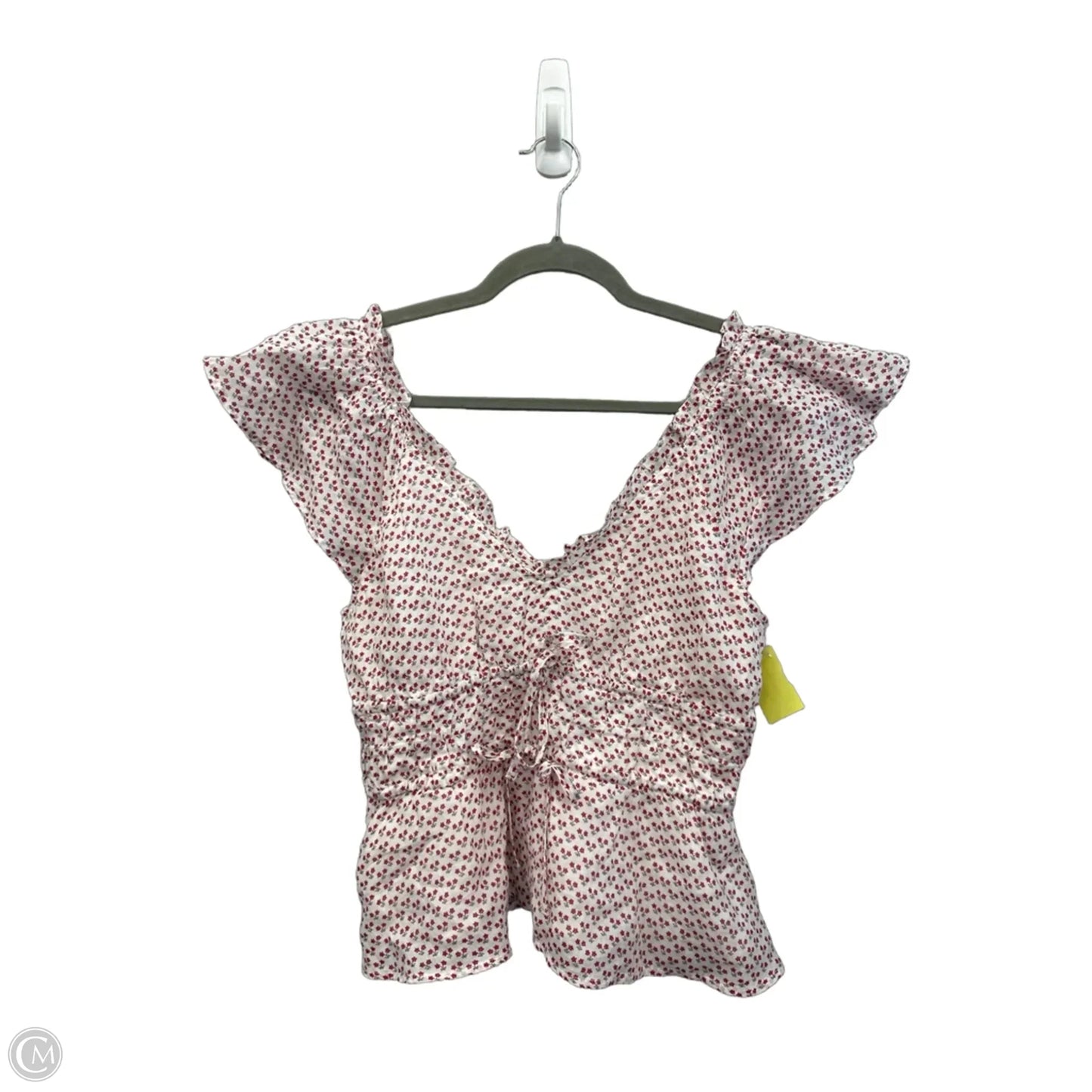 Top Short Sleeve By J. Crew In Floral Print, Size: S