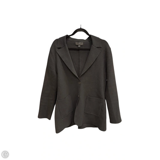 Blazer By Clothes Mentor In Black, Size: L