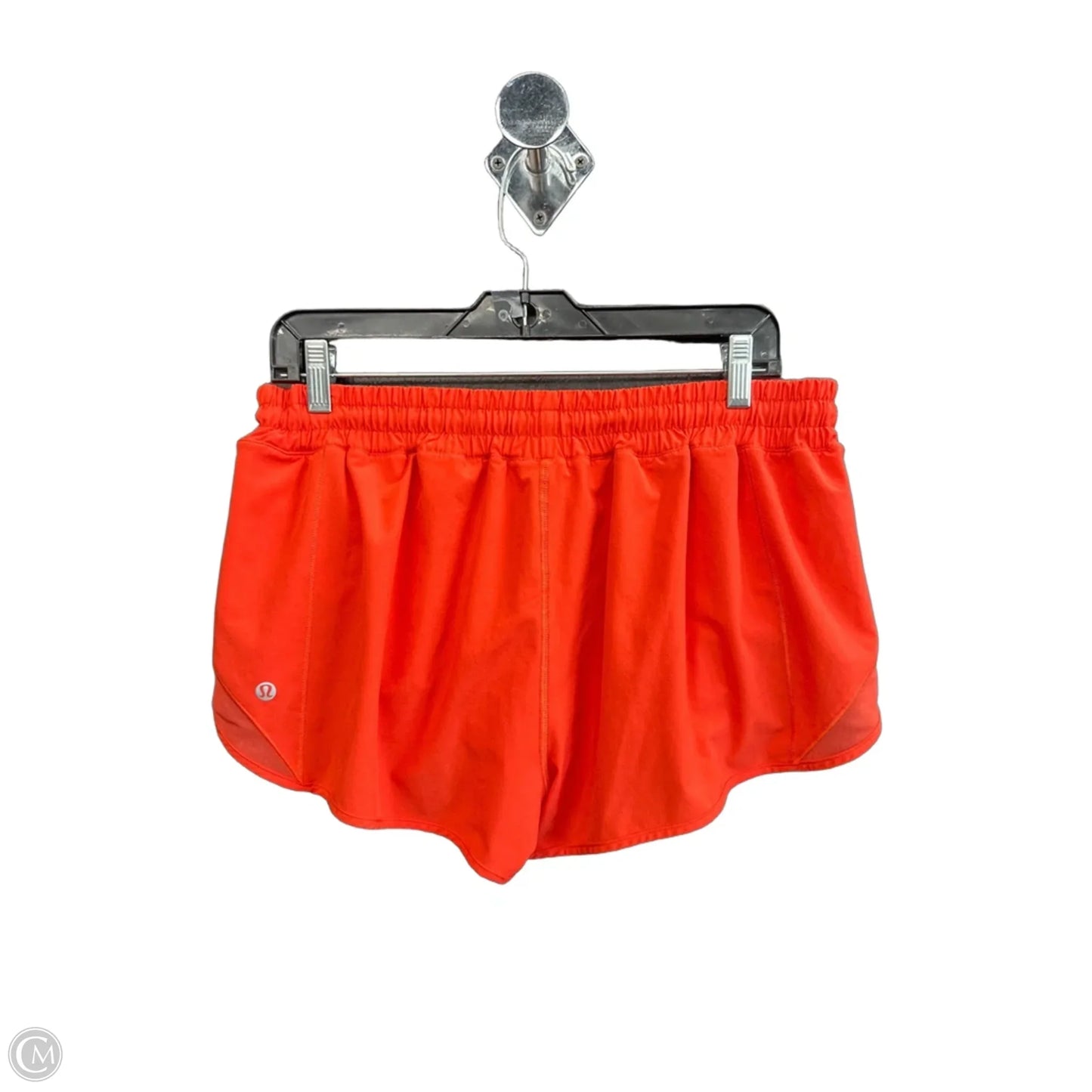 Athletic Shorts By Lululemon In Coral, Size: Xl