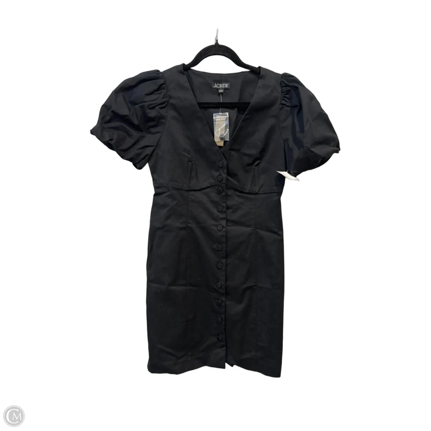 Dress Casual Midi By J. Crew In Black, Size: S