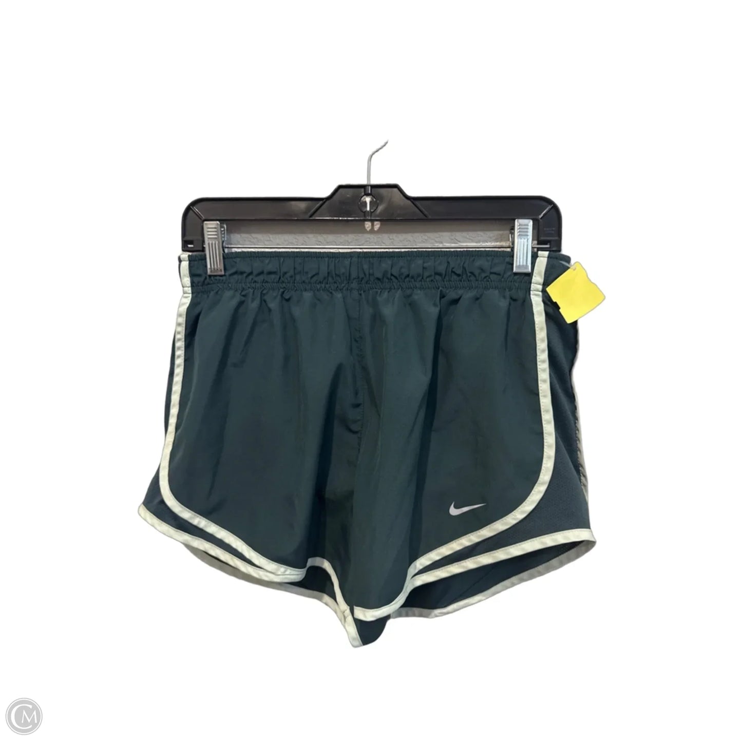 Athletic Shorts By Nike In Green, Size: M