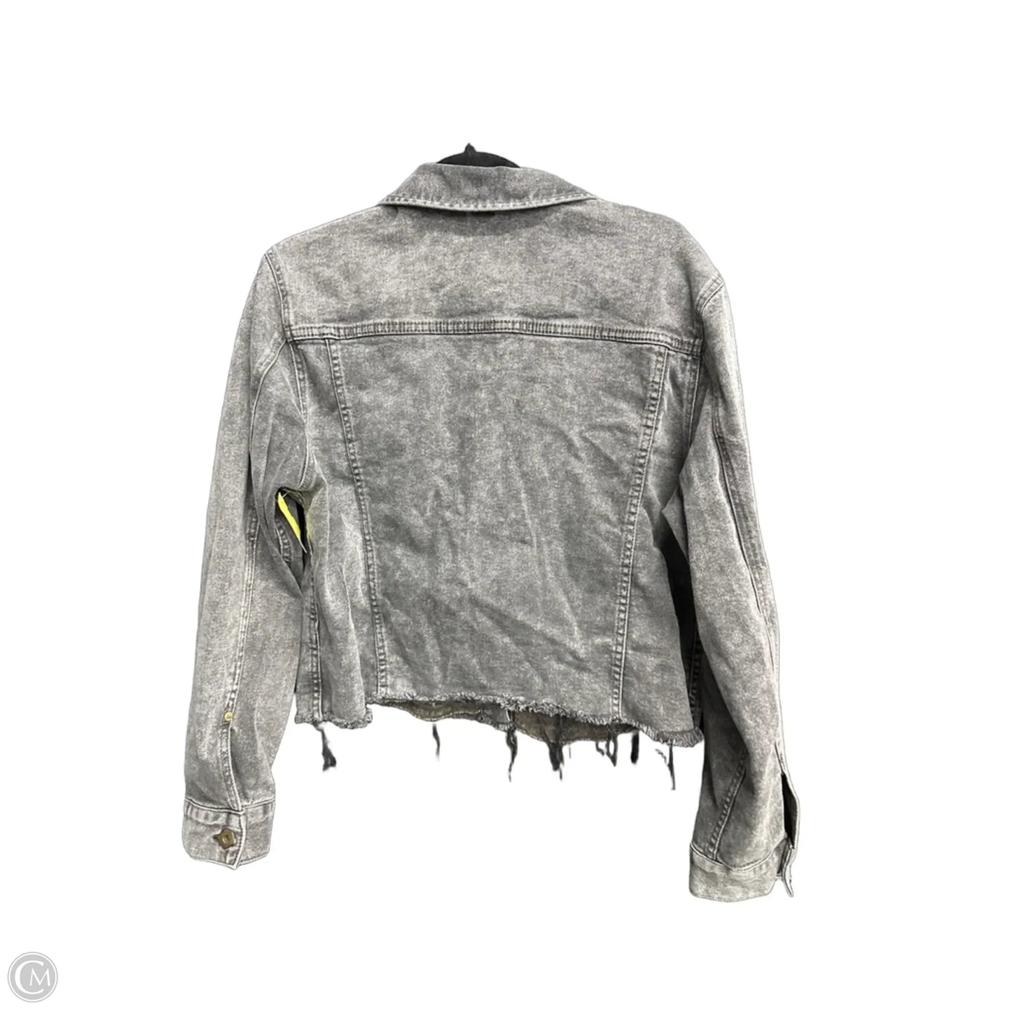 Jacket Denim By Pistola In Black Denim, Size: L