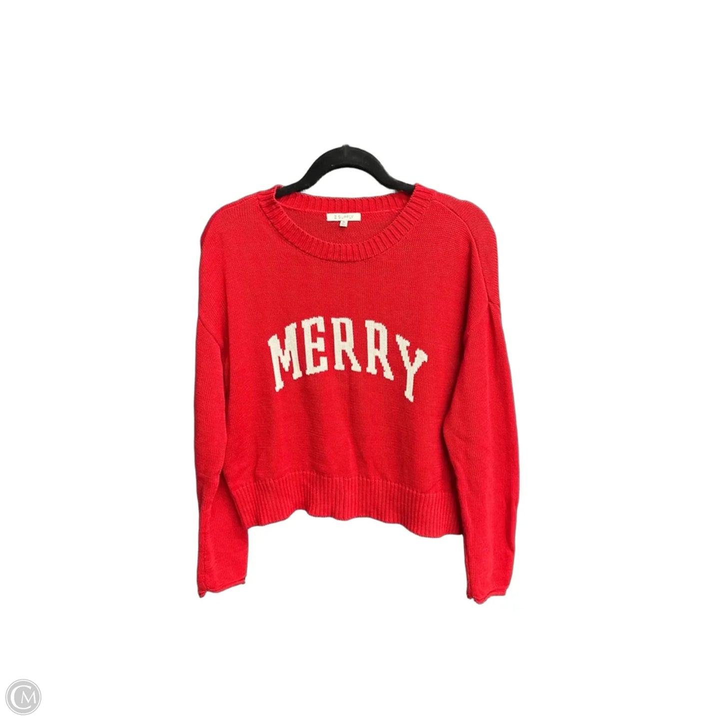 Sweater By Z Supply In Red, Size: Xs