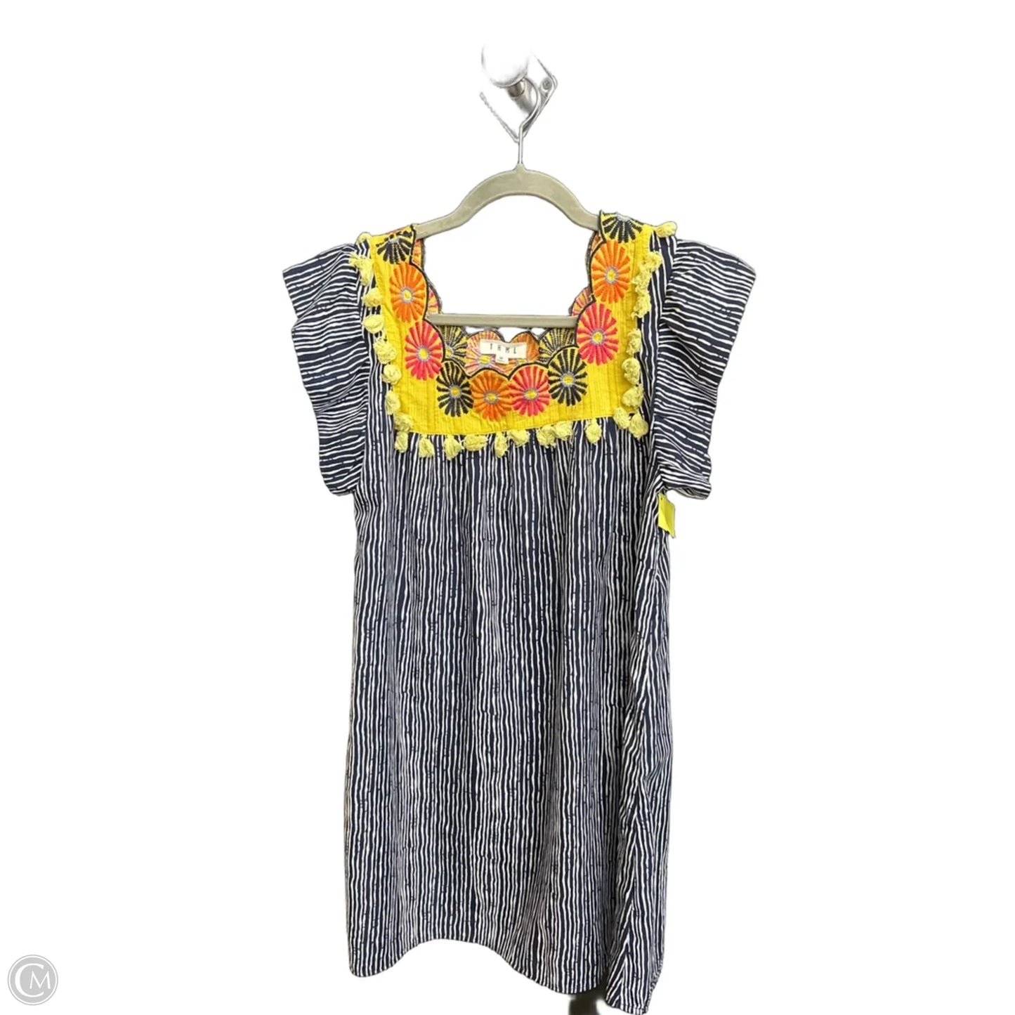 Dress Casual Short By Thml In Striped Pattern, Size: M