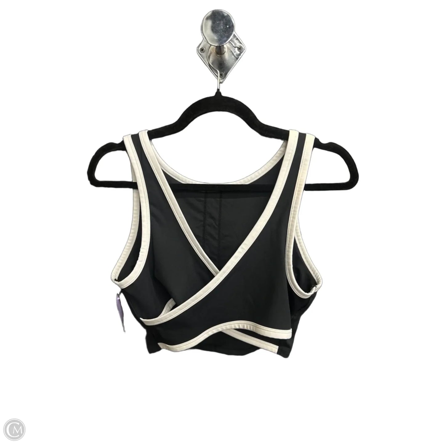 Athletic Bra By Joy Lab In Black & White, Size: M