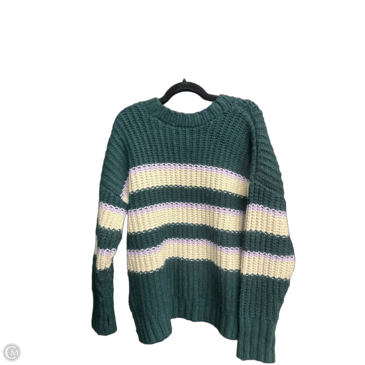Sweater By Offline In Striped Pattern, Size: M