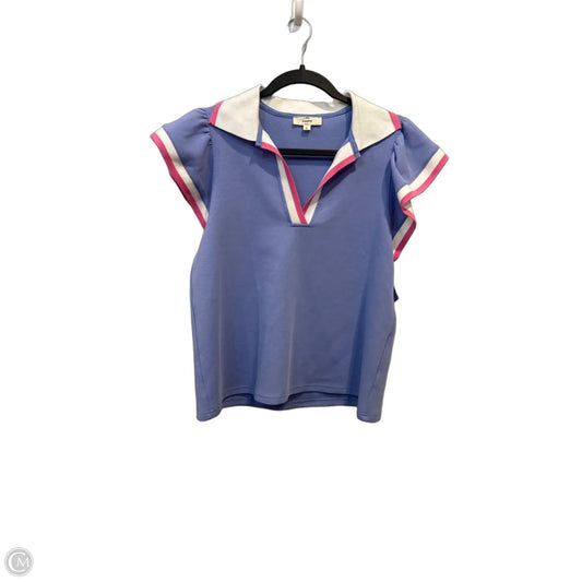 Top Sleeveless By Entro In Pink & Purple, Size: S