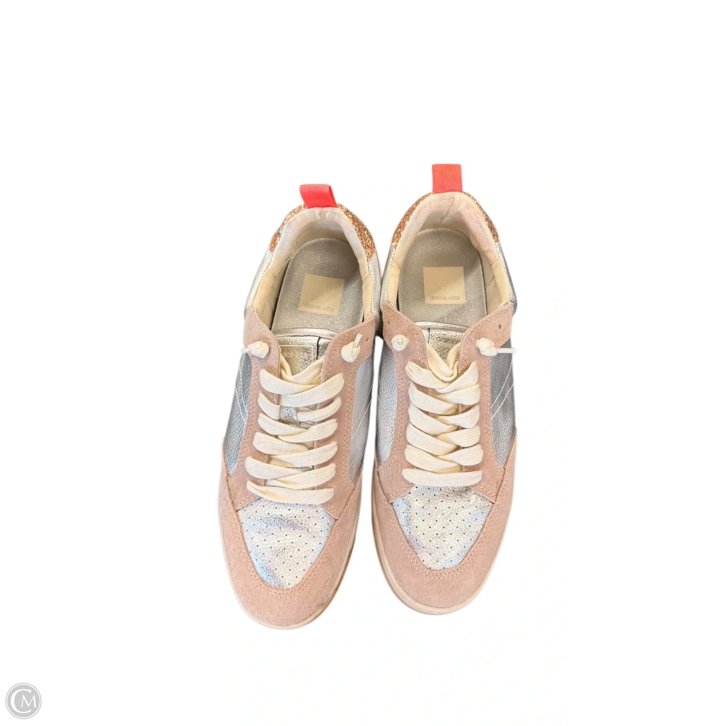 Shoes Sneakers By Dolce Vita In Pink & Silver, Size: 9