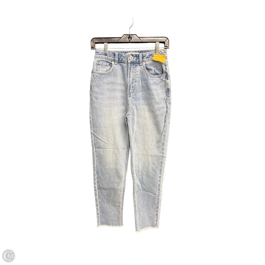 Jeans Straight By Something Navy In Blue Denim, Size: 0