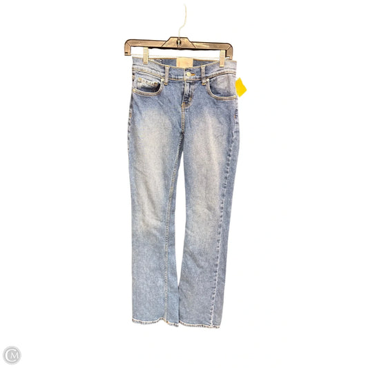 Jeans Straight By Clothes Mentor In Blue Denim, Size: 4