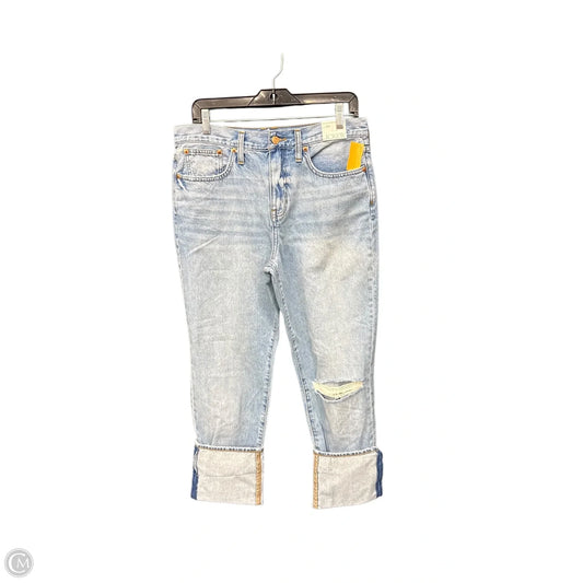 Jeans Straight By J. Crew In Blue Denim, Size: 6