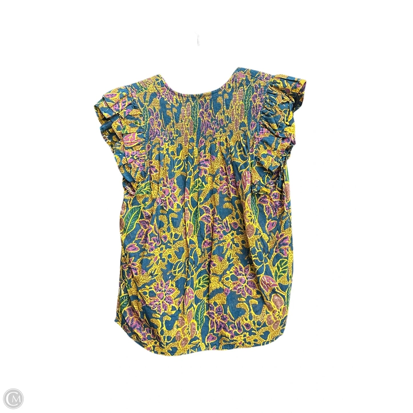 Top Sleeveless By Cleobella In Floral Print, Size: S