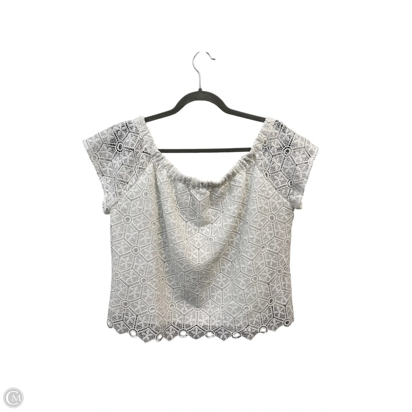 Top Sleeveless By Amanda Uprichard In White, Size: S